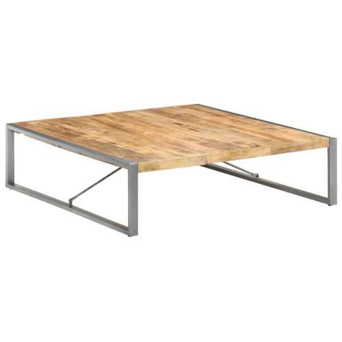 Stolić za kavu 140 x 140 x 40 cm od grubog drva manga - Siva 140 x 140 x 40 cm 1 grubo drvo manga Cijena