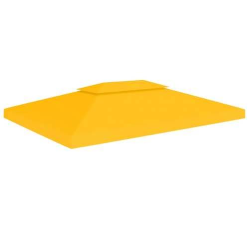 Pokrov za sjenicu s 2 razine 310 g/m² 4 x 3 m žuti Cijena