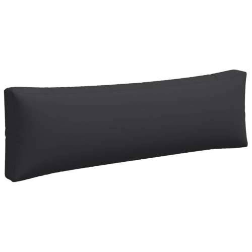Jastuci za palete 3 kom crni od tkanine Cijena