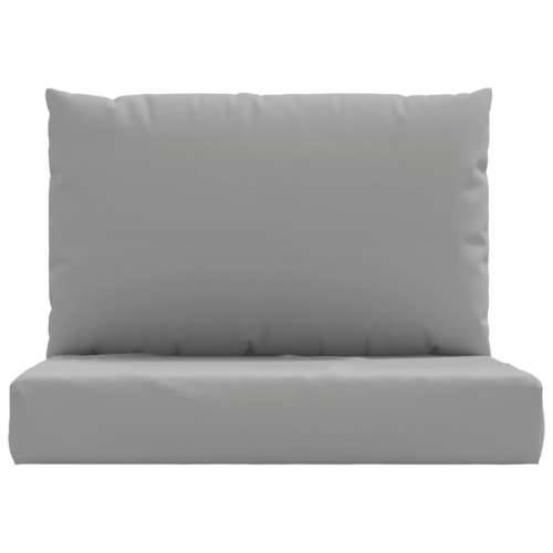 Jastuci za sofu od paleta 2 kom sivi od tkanine Cijena