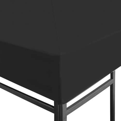 Zamjenski krov za sjenicu - Pokrov za sjenicu 270 g/m² 3 x 3 m crni - Crna 3 x 3 m 1 Cijena