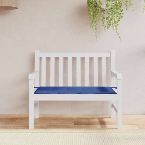 Jastuk za vrtnu klupu plavi 120x50x4 cm od tkanine Oxford - Kraljevski plava 120 x 50 x 3 cm 1 Cijena