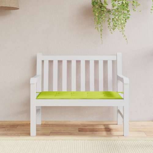 Jastuk za vrtnu klupu jarkozeleni 120x50x4 cm od tkanine Oxford - Svjetlozelena 120 x 50 x 3 cm 1 Cijena