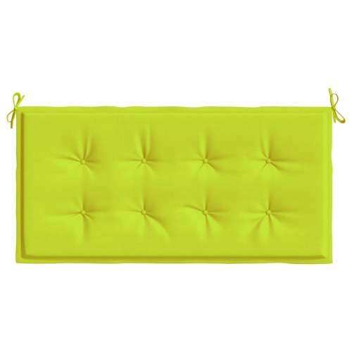 Jastuk za vrtnu klupu jarkozeleni 120x50x4 cm od tkanine Oxford - Svjetlozelena 120 x 50 x 3 cm 1 Cijena