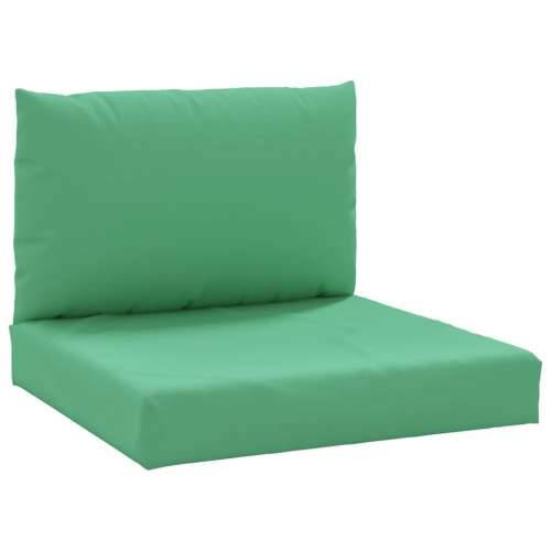 Jastuci za sofu od paleta 2 kom zeleni od tkanine Cijena