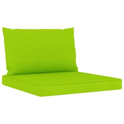Jastuci za sofu od paleta 2 kom jarko zeleni od tkanine Cijena