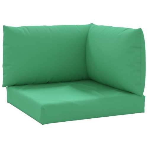 Jastuci za sofu od paleta 3 kom zeleni od tkanine Cijena