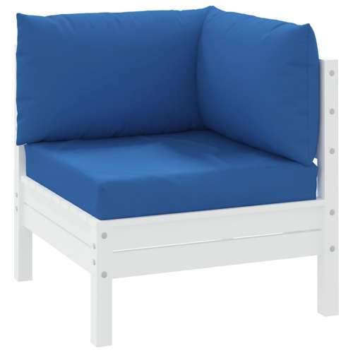 Jastuci za sofu od paleta 3 kom plavi od tkanine - Plava 1 kutna sofa Cijena
