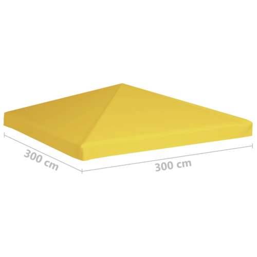 Zamjenski krov za sjenicu - Pokrov za sjenicu 270 g/m² 3 x 3 m žuti - Žuta 3 x 3 m 1 Cijena