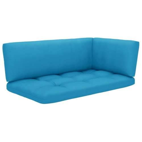 Jastuci za sofu od paleta 3 kom plavi Cijena