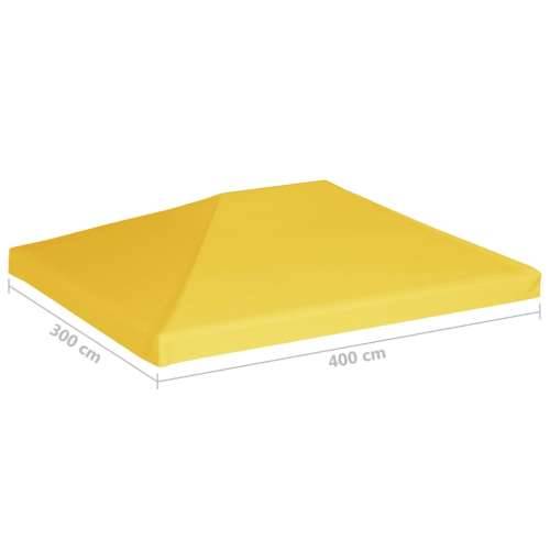 Pokrov za sjenicu 270 g/m² 4 x 3 m žuti Cijena