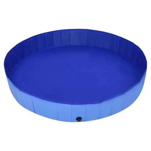 Sklopivi bazen za pse plavi 300 x 40 cm PVC Cijena