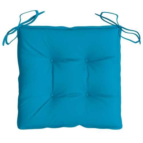 Jastuci za stolice 4 kom svjetloplavi 50x50x7 cm tkanina Oxford Cijena