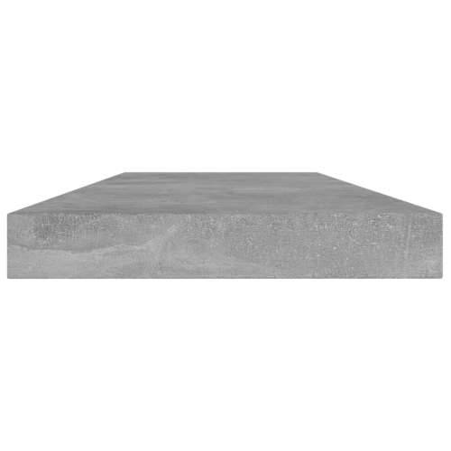 Police za knjige 4 kom siva boja betona 40x10x1,5 cm od iverice Cijena