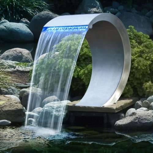Ubbink vodopad Mamba od nehrđajućeg čelika s LED rasvjetom Cijena