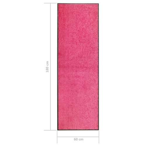 Otirač perivi ružičasti 60 x 180 cm Cijena