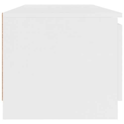 TV ormarić bijeli 140 x 40 x 35,5 cm od konstruiranog drva - Bijela 1 Cijena