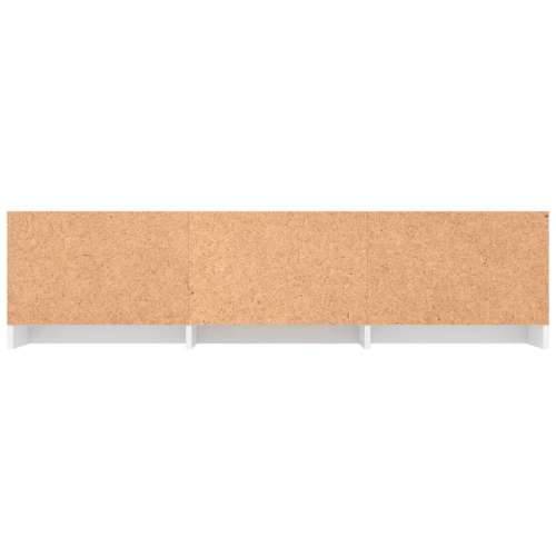 TV ormarić bijeli 140 x 40 x 35,5 cm od konstruiranog drva - Bijela 1 Cijena