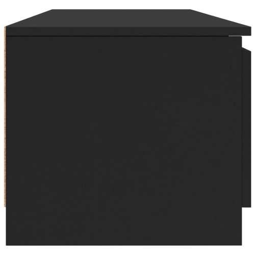 TV ormarić crni 140 x 40 x 35,5 cm od konstruiranog drva - Crna 1 Cijena
