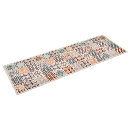 Kuhinjski tepih sa šarenim mozaikom perivi 60 x 180 cm Cijena