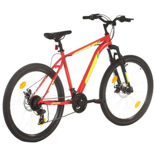 Brdski bicikl 21 brzina kotači od 27,5 ” okvir od 42 cm crveni - Crvena 42 cm 1 Cijena