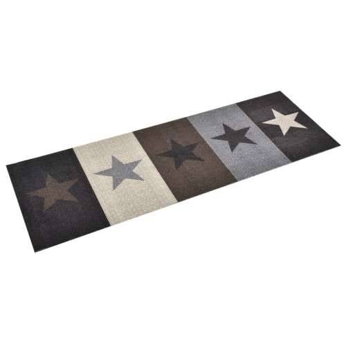 Kuhinjski tepih s uzorkom zvijezda perivi 45 x 150 cm Cijena
