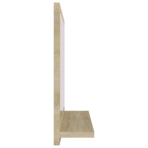 Kupaonsko ogledalo boja hrasta 40x10,5x37 cm konstruirano drvo - sonoma hrast 40 x 10.5 x 37 cm 1 Cijena