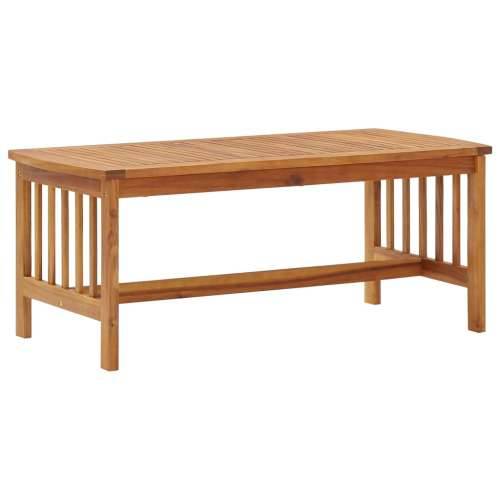 Stolić za kavu 102 x 50 x 43 cm od masivnog bagremovog drva Cijena