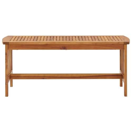 Stolić za kavu 102 x 50 x 43 cm od masivnog bagremovog drva Cijena