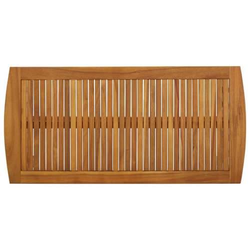 Stolić za kavu 102 x 50 x 43 cm od masivnog bagremovog drva Cijena