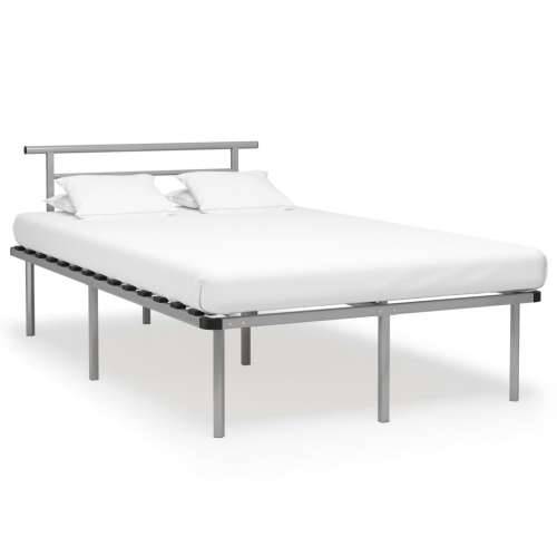 Okvir za krevet sivi metalni 120 x 200 cm
