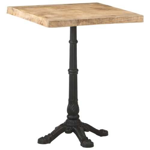 Bistro stolić 60 x 60 x 77 cm od grubog drva manga  - 1 grubo drvo manga Četvrtasto 4 legs Cijena