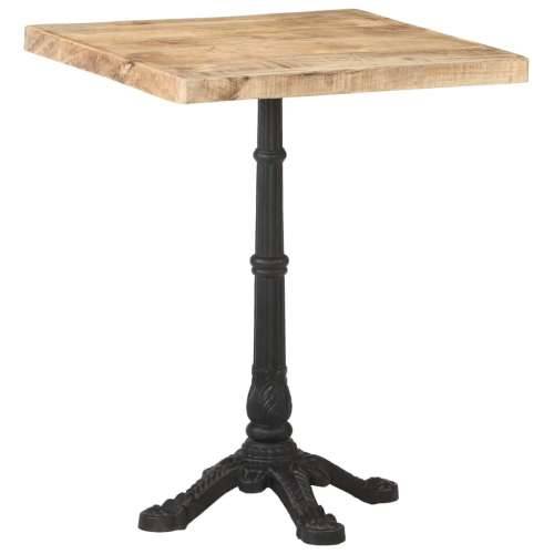 Bistro stolić 60 x 60 x 77 cm od grubog drva manga  - 1 grubo drvo manga Četvrtasto 4 legs Cijena