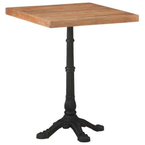 Bistro stolić 60 x 60 x 76 cm od masivnog bagremovog drva  - 1 Masivno bagremovo drvo Četvrtasto 4 legs Cijena