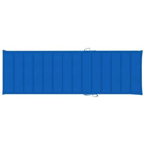 Jastuk za ležaljku kraljevsko plavi 200 x 60 x 3 cm od tkanine Cijena