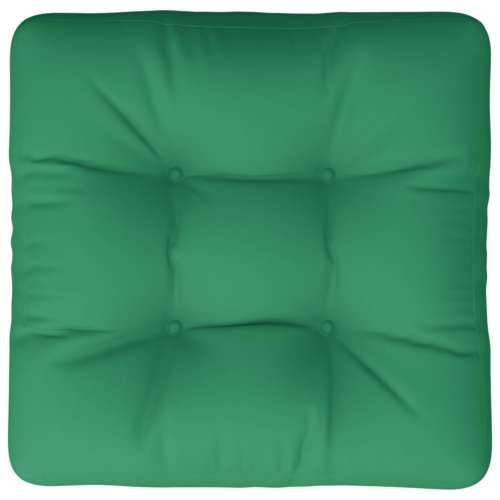 Jastuk za palete zeleni 58 x 58 x 10 cm od tkanine Cijena