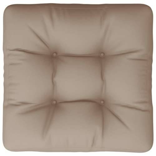 Jastuk za palete smeđesivi 58 x 58 x 10 cm od tkanine Cijena