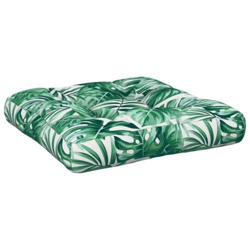 Jastuk za palete s uzorkom lišća 58 x 58 x 10 cm od tkanine Cijena