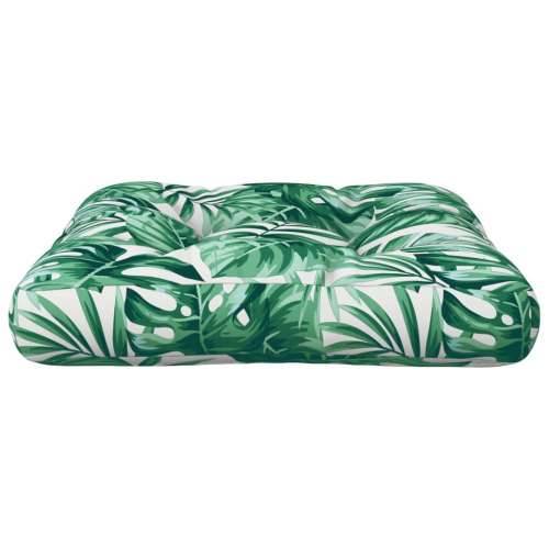 Jastuk za palete s uzorkom lišća 58 x 58 x 10 cm od tkanine Cijena
