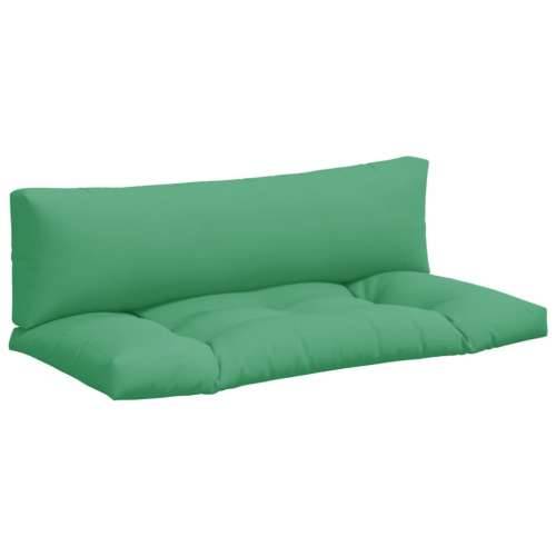 Jastuci za palete 2 kom zeleni od tkanine Cijena