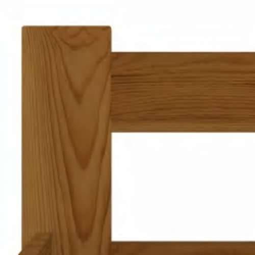 Okvir za krevet od masivne borovine boja meda 160 x 200 cm - boja meda 160 x 200 cm Cijena