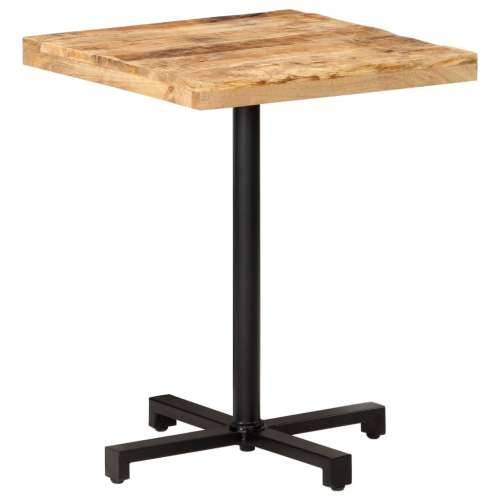 Bistro stolić četvrtasti 60 x 60 x 75 cm od grubog drva manga - 60 x 60 x 75 cm 1 grubo drvo manga Cijena