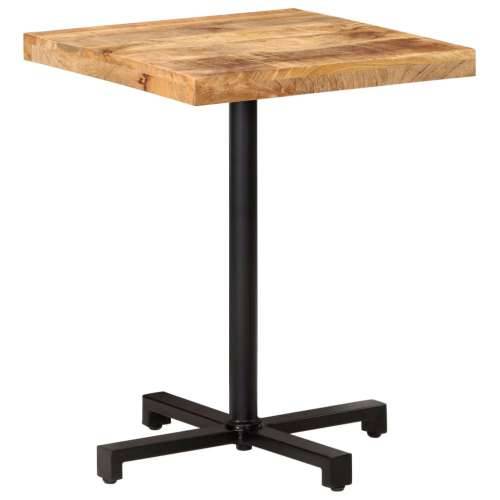 Bistro stolić četvrtasti 60 x 60 x 75 cm od grubog drva manga - 60 x 60 x 75 cm 1 grubo drvo manga Cijena
