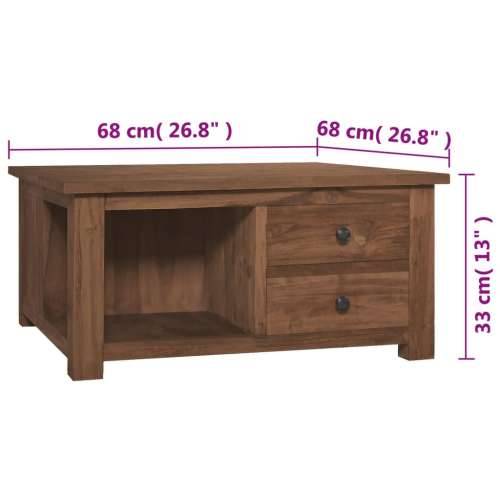 Stolić za kavu 68 x 68 x 33 cm od masivne tikovine Cijena