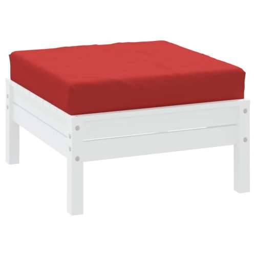 Jastuk za otoman od paleta crveni od tkanine Cijena
