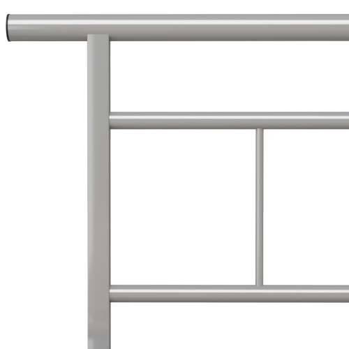 Okvir za krevet sivi metalni 180 x 200 cm Cijena