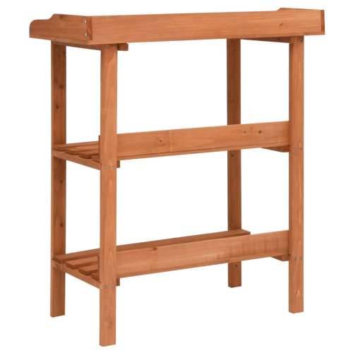 Stalak za biljke 76 x 37 x 89 cm od jelovine Cijena