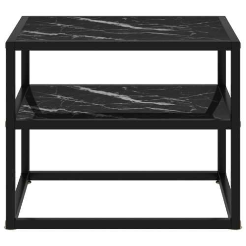 Konzolni stol crni 50 x 40 x 40 cm od kaljenog stakla Cijena