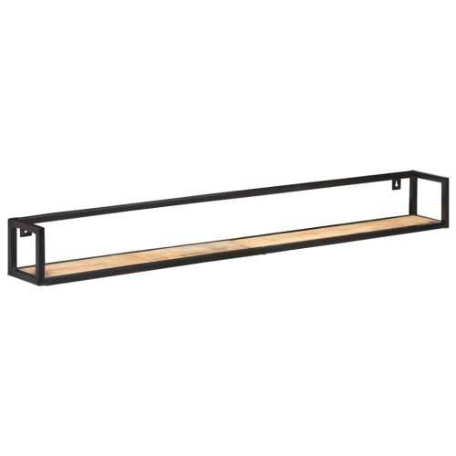 Zidne police 2 kom 160 cm od grubog drva manga - 160 cm 2 grubo drvo manga 1 Cijena
