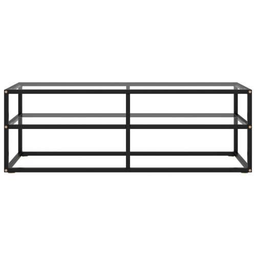 TV ormarić crni s kaljenim staklom 120 x 40 x 40 cm - *Transparent*an 1 120 cm Cijena